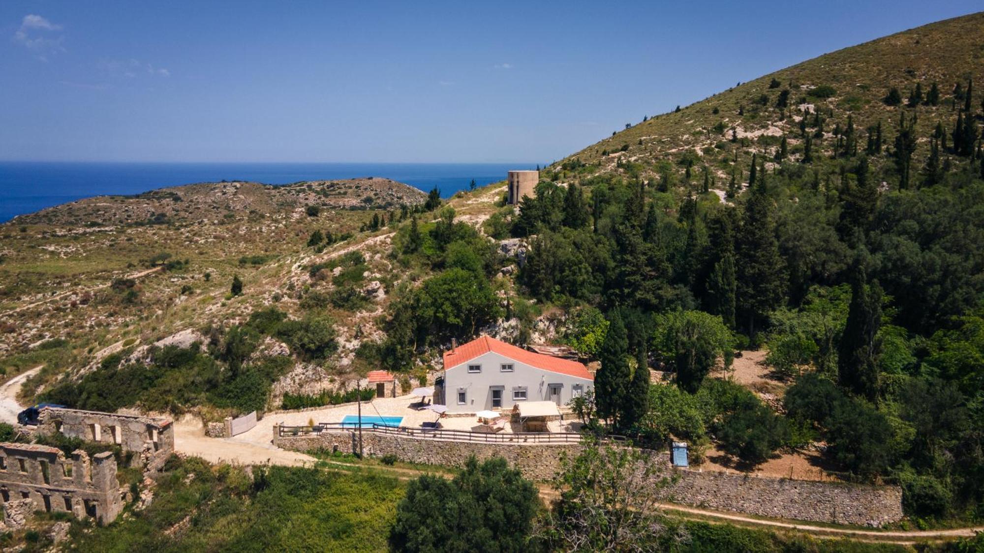 Villa Serenity Vóvikes Eksteriør bilde