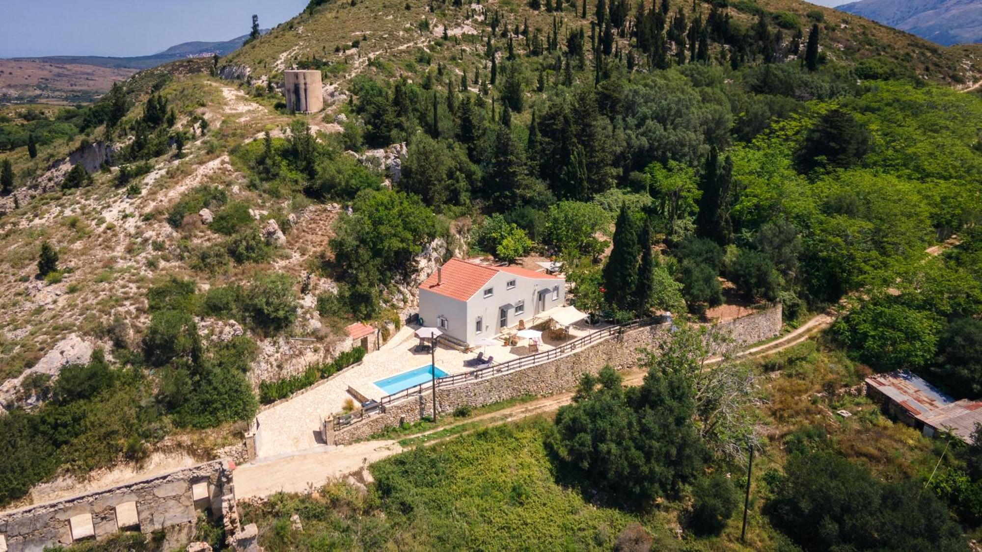 Villa Serenity Vóvikes Eksteriør bilde