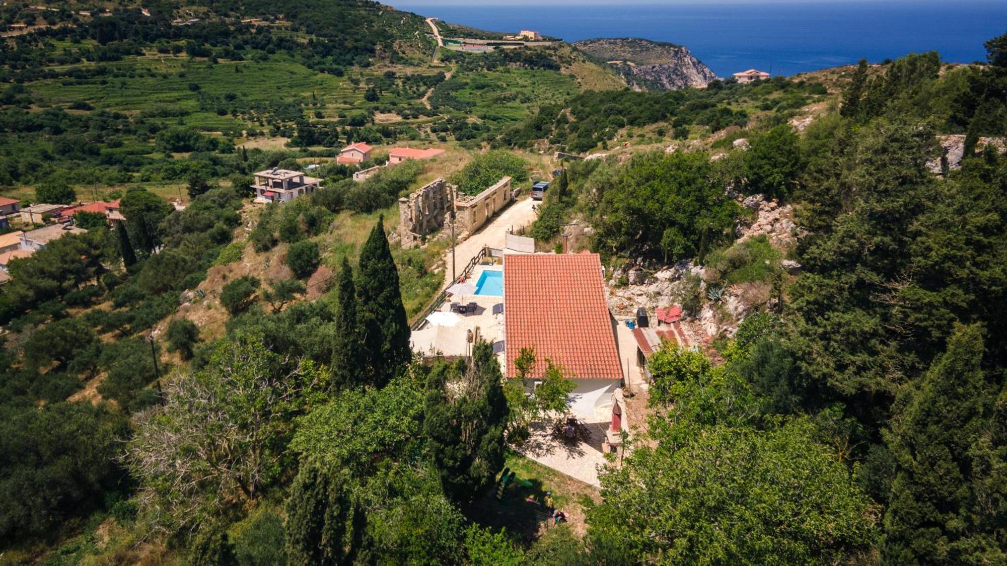 Villa Serenity Vóvikes Eksteriør bilde