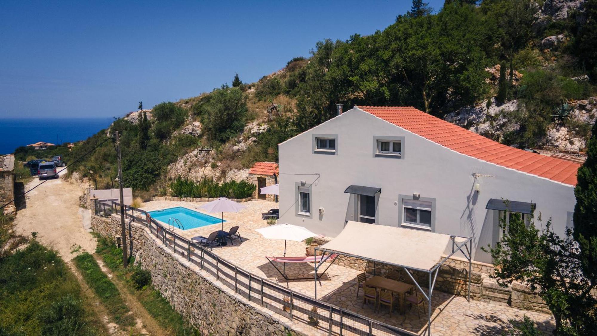 Villa Serenity Vóvikes Eksteriør bilde